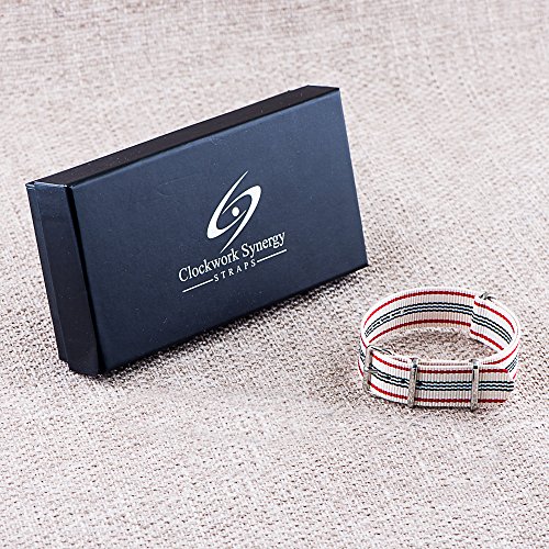 Image of Clockwork Synergy Classic Nylon Nato watch straps bands