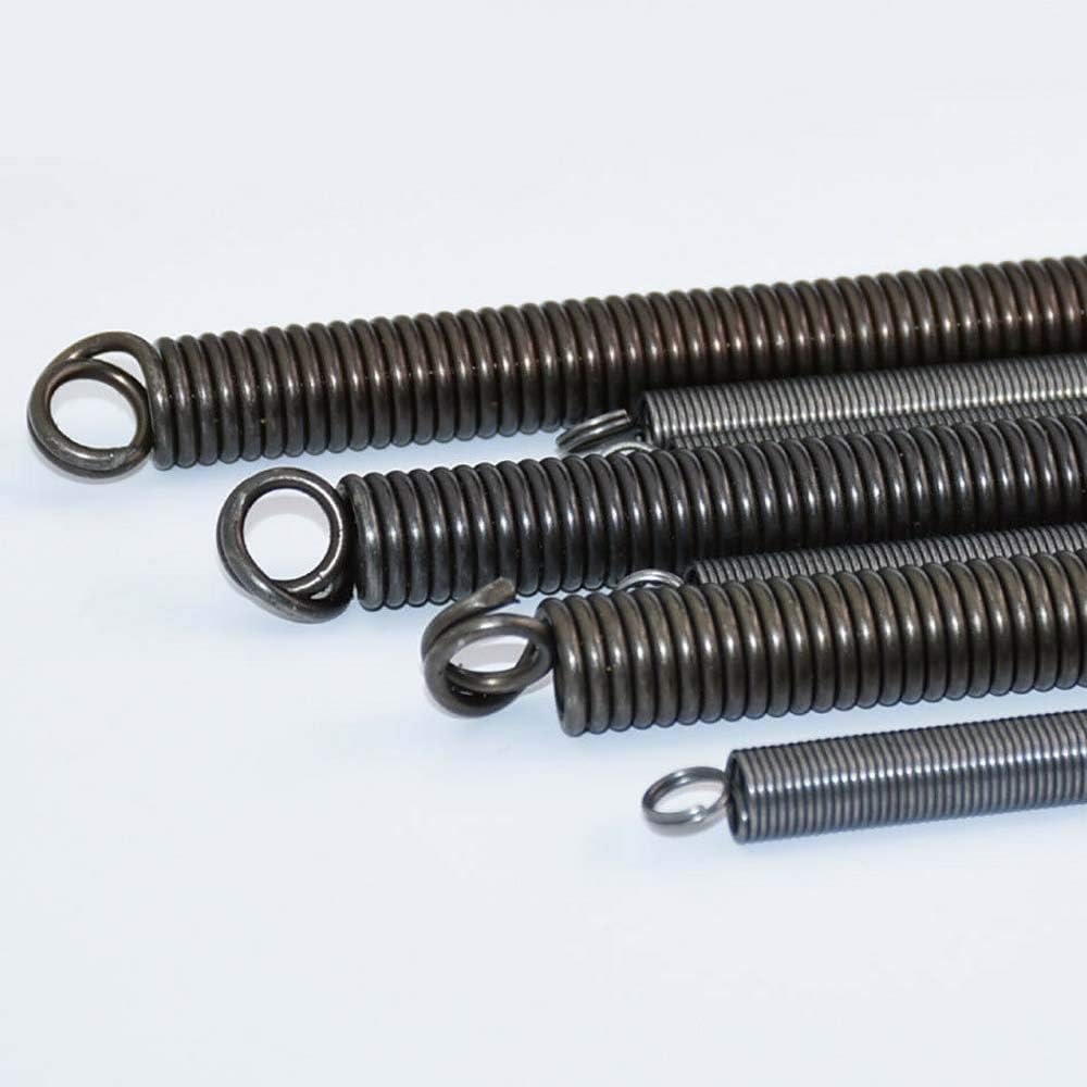 0.3/0.4/0.5/0.6/0.7/0.8-6mm Wire Dia. Spring Steel Expansion Extension Spring (3Pcs, 2 * 16 * 300mm)
