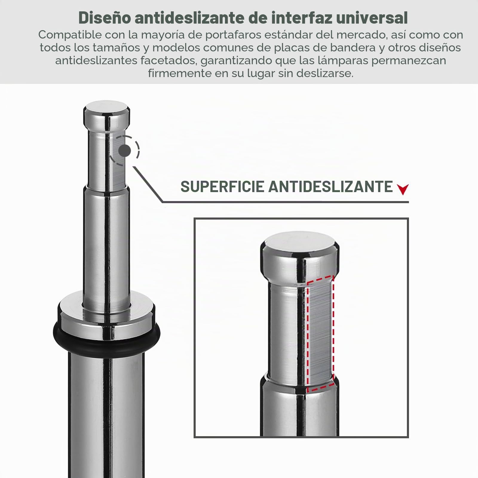 AMBITFUL MF-01 - Brazo cruzado de acero inoxidable pesado de 232 cm para estudio fotográfico, brazo de brazo de brazo de 94 cm a 232 cm, brazo cruzado para soporte en C | Soporte de luz ajustable de 37 a 91 pulgadas, ideal para soporte en C, soportes de l