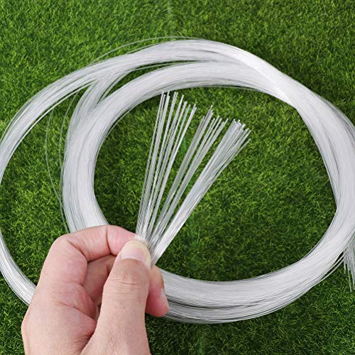 Mobestech 1pc 2m Cabo de Fibra Ótica Fibra Óptica Fibra Sólida Transparente Emissora de Luz Material