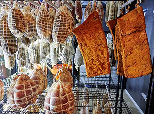 Artisan Salami By The Salumeria (Soppressata) | Humanely-Raised, Pasture Raised Pork, Gluten Free, Hormone Free, Antibiotic Free, Sugar Free, Keto Friendly, Paleo Friendly | Organic, Italian, Uncured Salami #TOP5