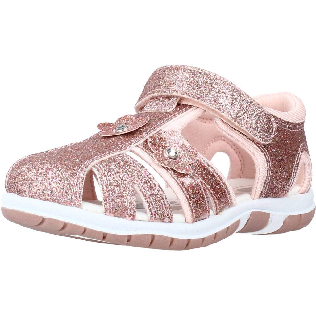 Chicco, Flora Closed Toe Sandal, Adjustable sandals Girl's, Pink, 20