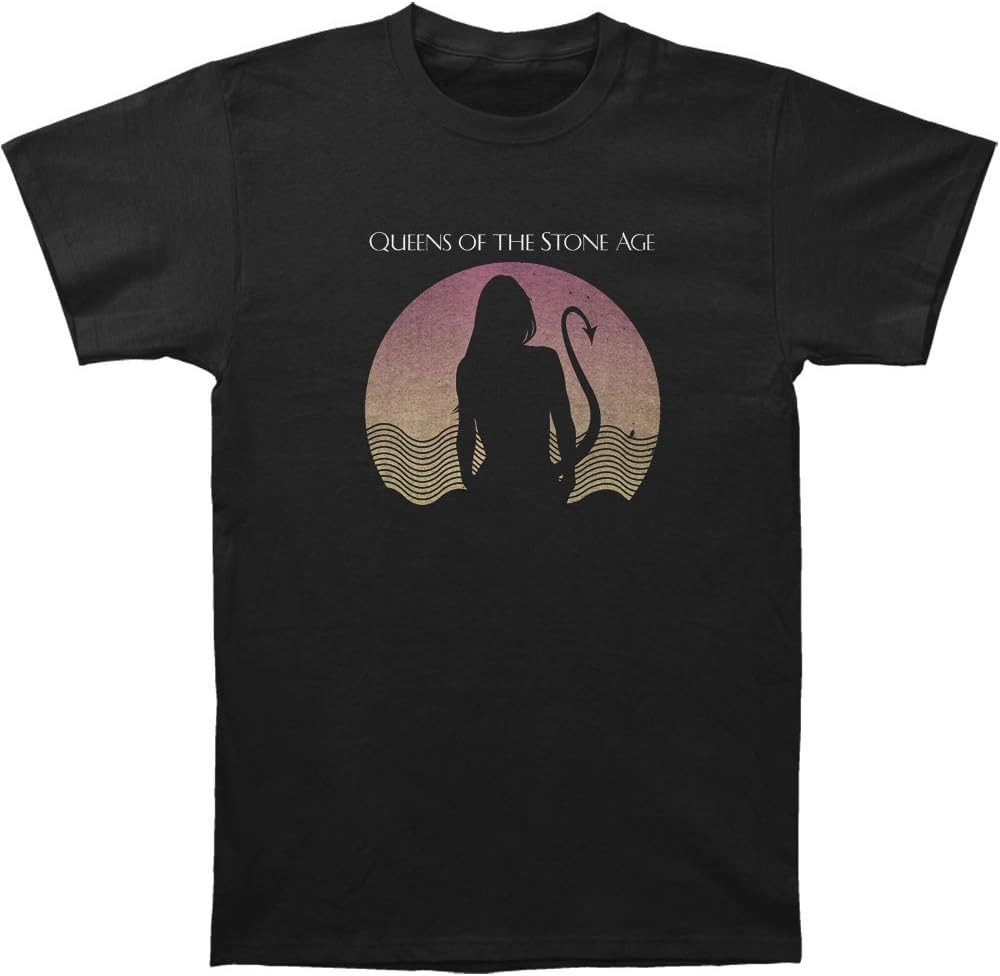 Queens Of The Stone Age Men's Succubus Slim Fit T-shirt Black (Medium)