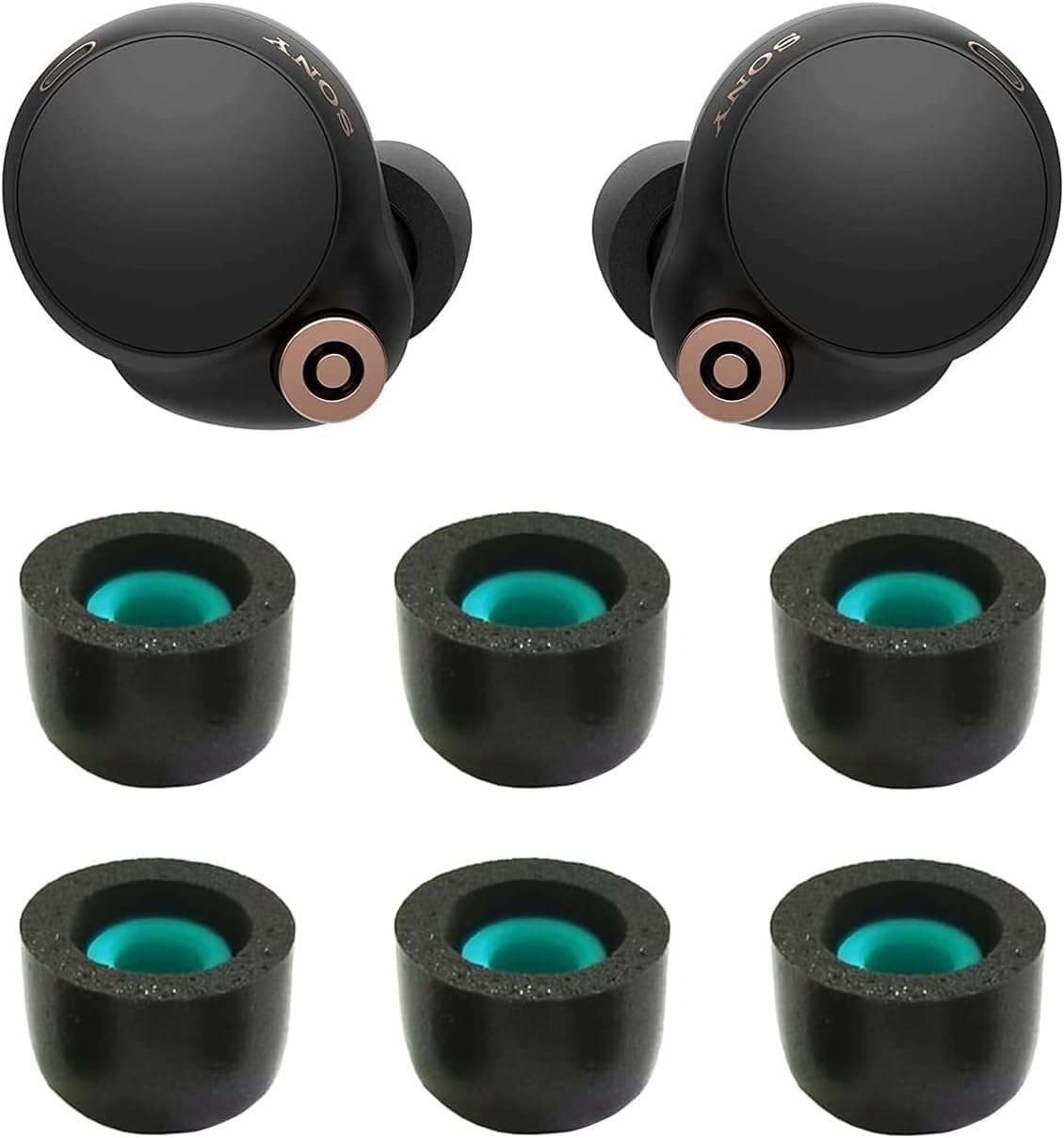 ALXCD Foam Ear Tips Compatible with Sony WF1000XM4 Earbuds, L Size 3