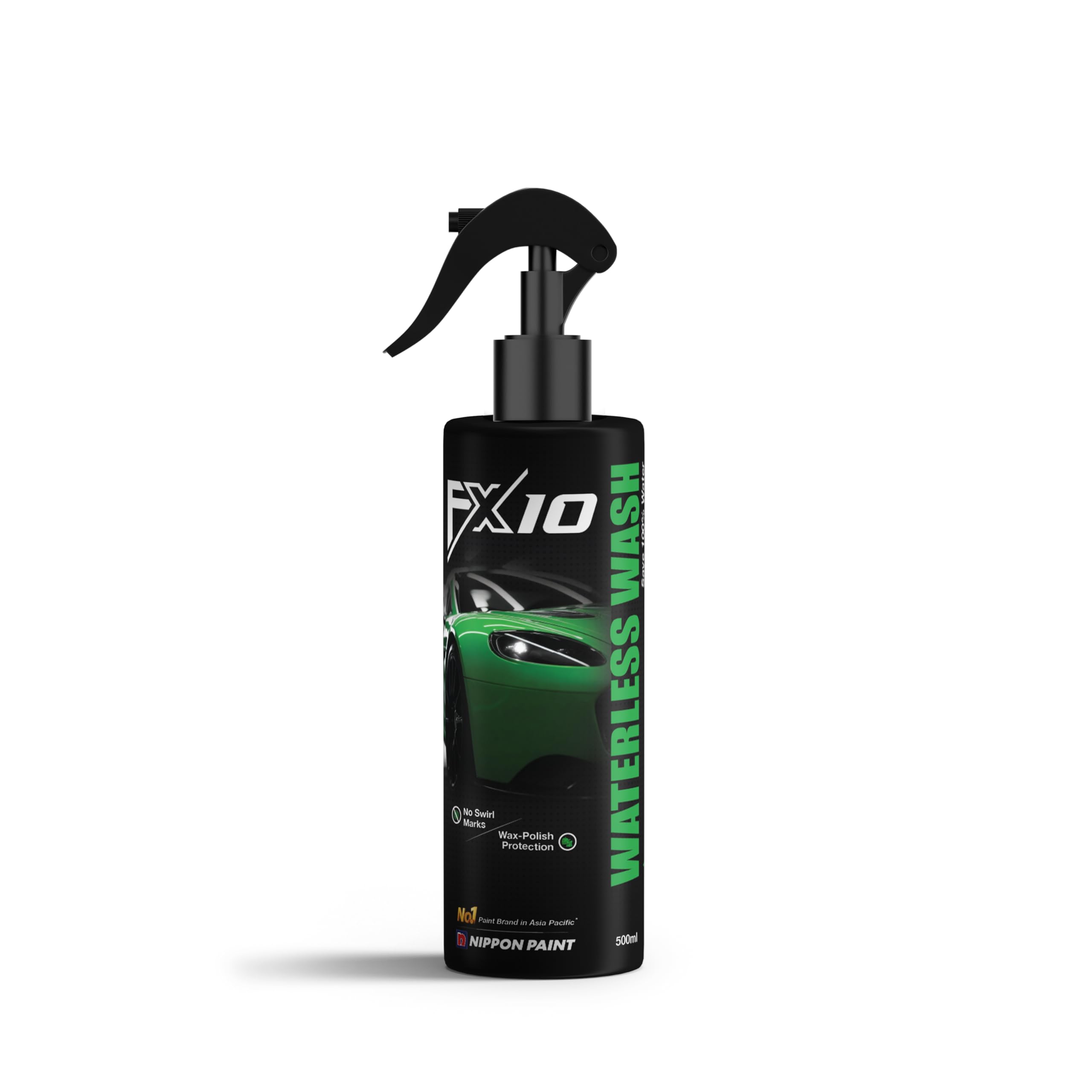 Waterless Car Wash Spray 500ML | 2in1 Clean + Wax Protection | Scratch Free Technology Hydrophobic Effect & UV Shield | On the Go Car Cleaning Spray High Gloss Streak Free Finish-image-43