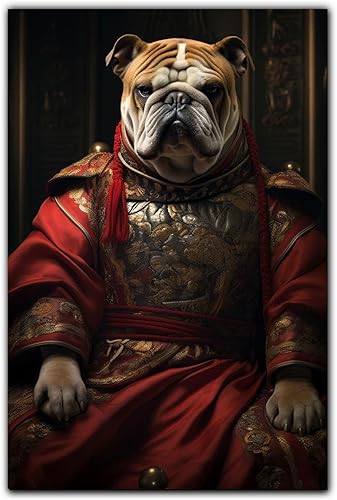 Miniatura 27 de Thuan Chow Chow Retrato de mascota con disfraz real de perro en un disfraz retrato de perro con vestimenta Retrato medieval de mascota retrato