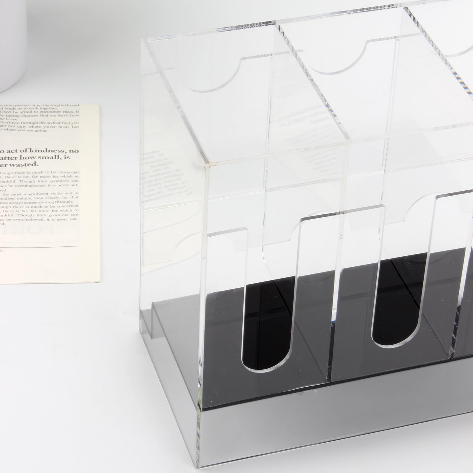 Lot De 10 Boîtiers De Rangement Pour Cassettes Audio – Design Rétro, Plastique Transparent, Protection Anti-Poussière