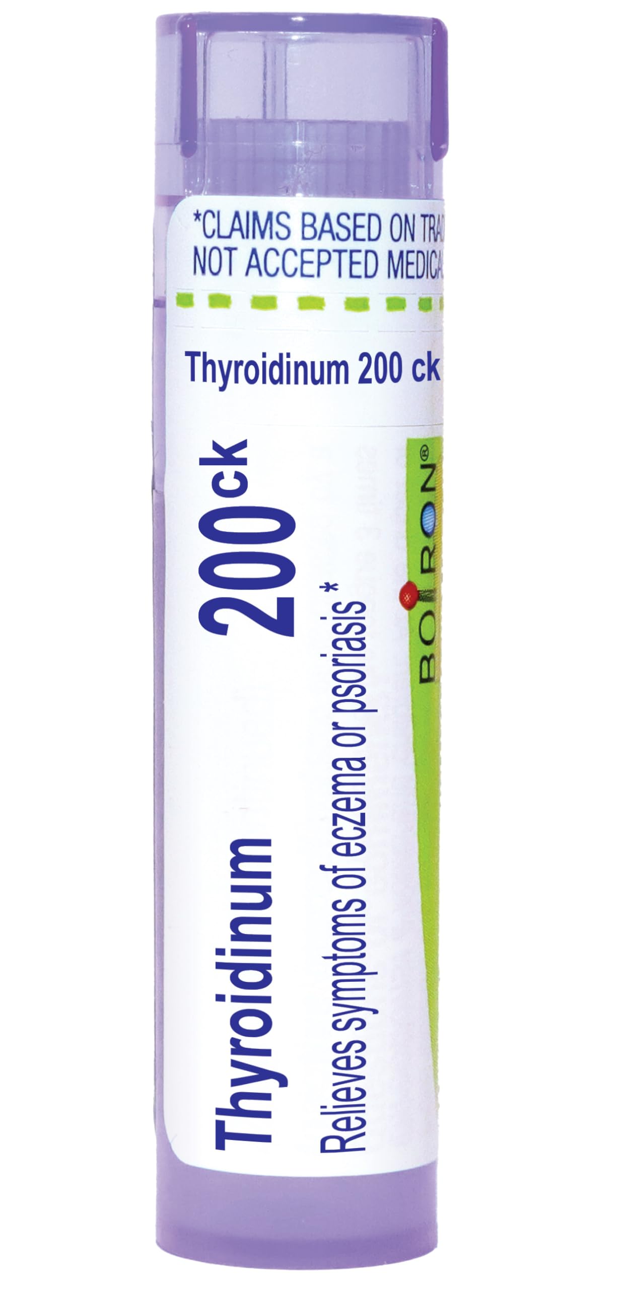 Boiron Thyroidinum 200Ck for Symptoms of Eczema or Psoriasis - 80 Pellets