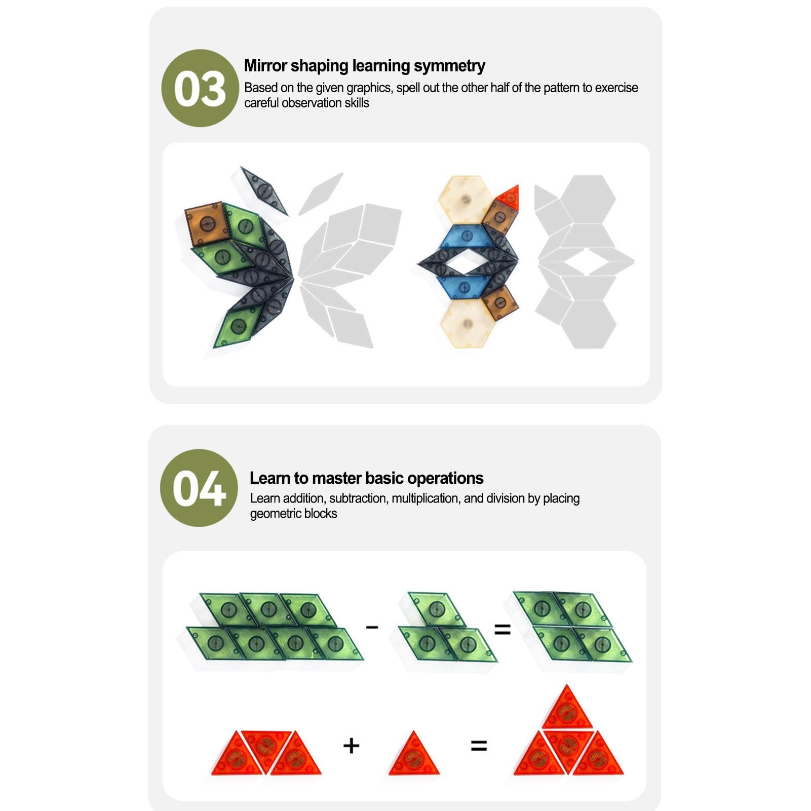 di puzzle magnetici, gioco di puzzle geometrico - Puzzle di magnetici,Aiuti didattici matematici, puzzle di di motivi magnetici creativi per ragazzi e ragazze | Aiuti didattici matematici, puzzle di di motivi magnetici creativi per ragazzi e ragazze