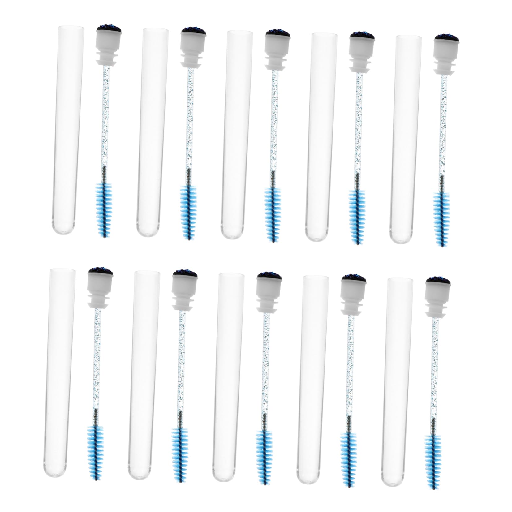 DOITOOL 30stücke Transparente Wimpernbürsten Mit Strass Professionelle Eyelash Applicator Für Trennung Und Styling Von Wimpern Und Augenbrauen