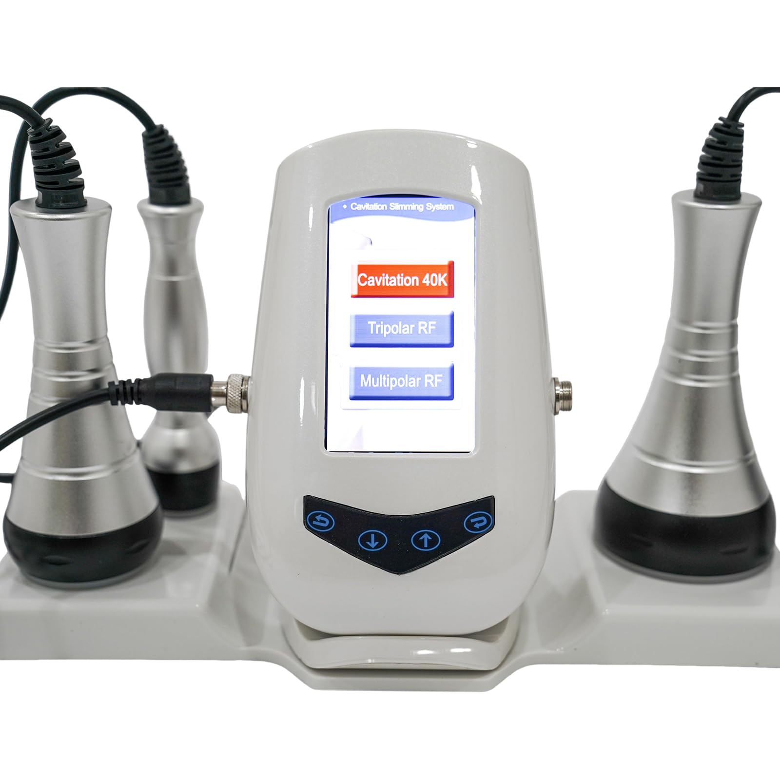 Machine Cavitation RF Ultrasonique, Appareil Minceur Body Sculpting 50W 40K, Anti Cellulite Raffermissement Peau Lifting Visage Corps, Drainage Lymphatique, Usage Maison Institut Spa