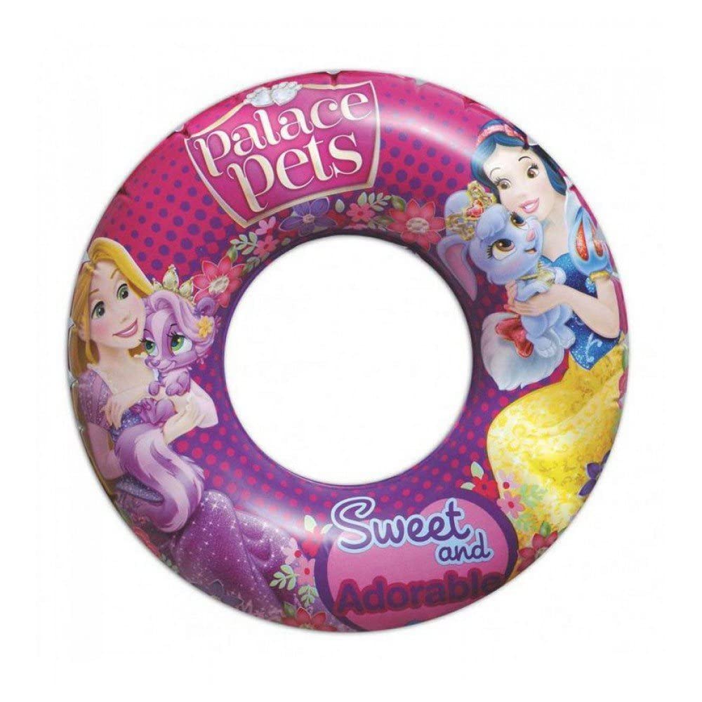 Princess-Flotador Hinchable, Multicolor, 5228 cm (Disney 69424)