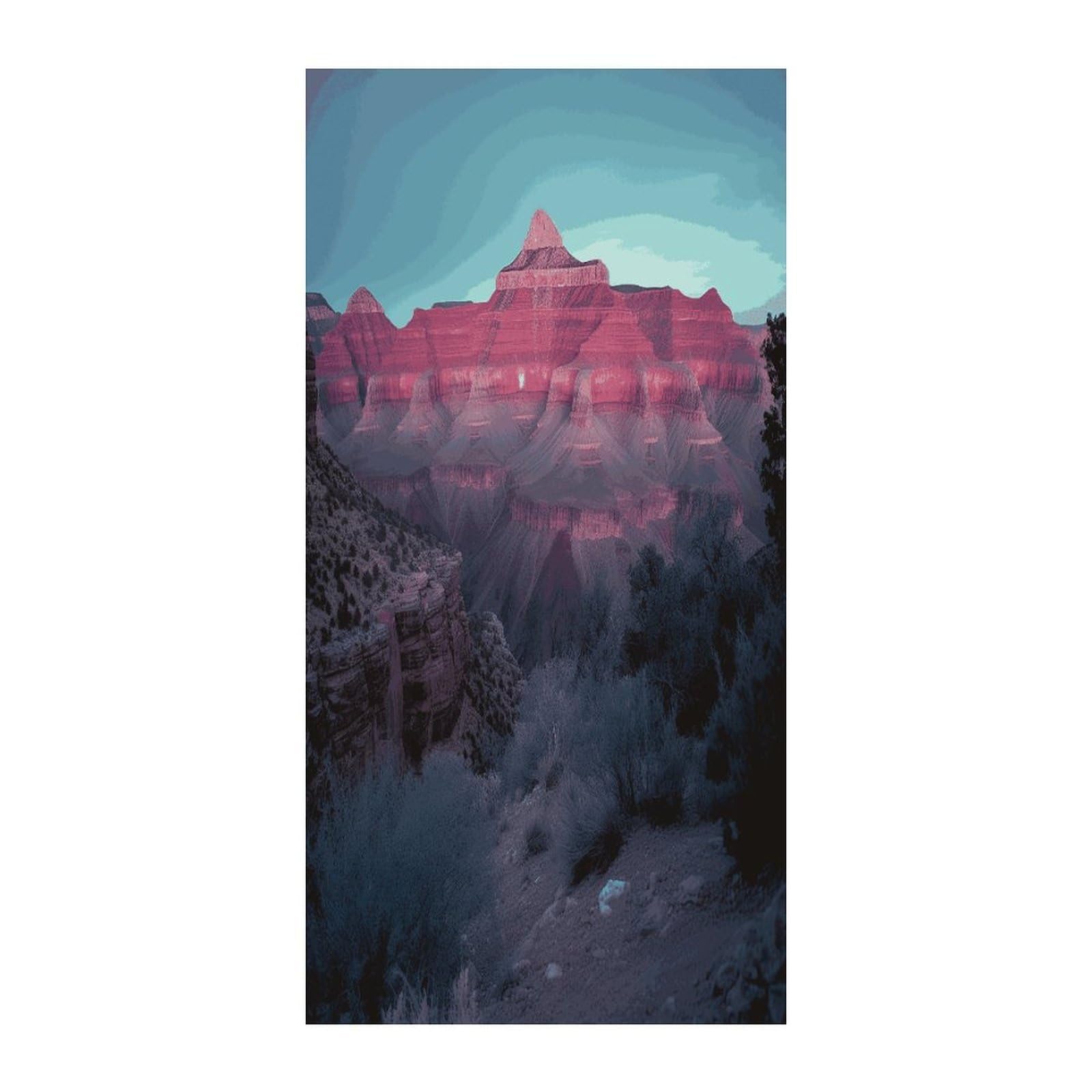 Fekiloot Style Grand Canyon Door Curtain Room Divider Curtains