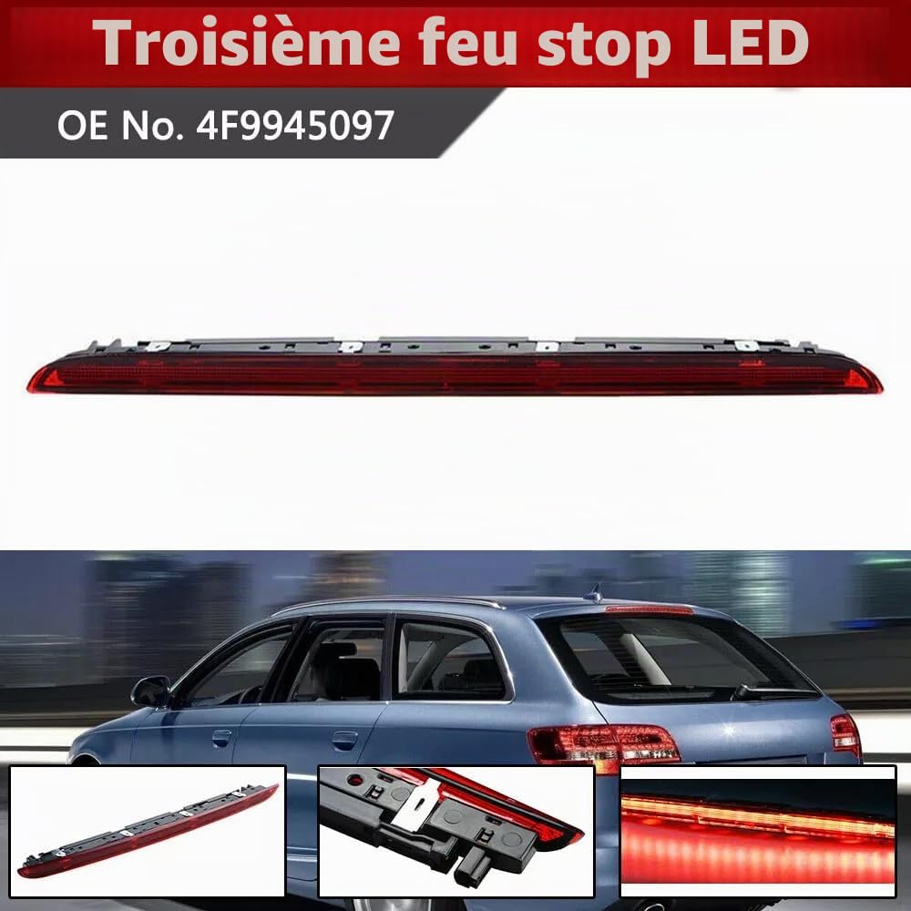 Feu stop arrière de remplacement pour Aud1 A6 C6 3.0L V6 Supercharged 2009 A6 C6 3.2L V6 2006-2008, accessoires de voiture, pièce n° 4F9945097 923-271