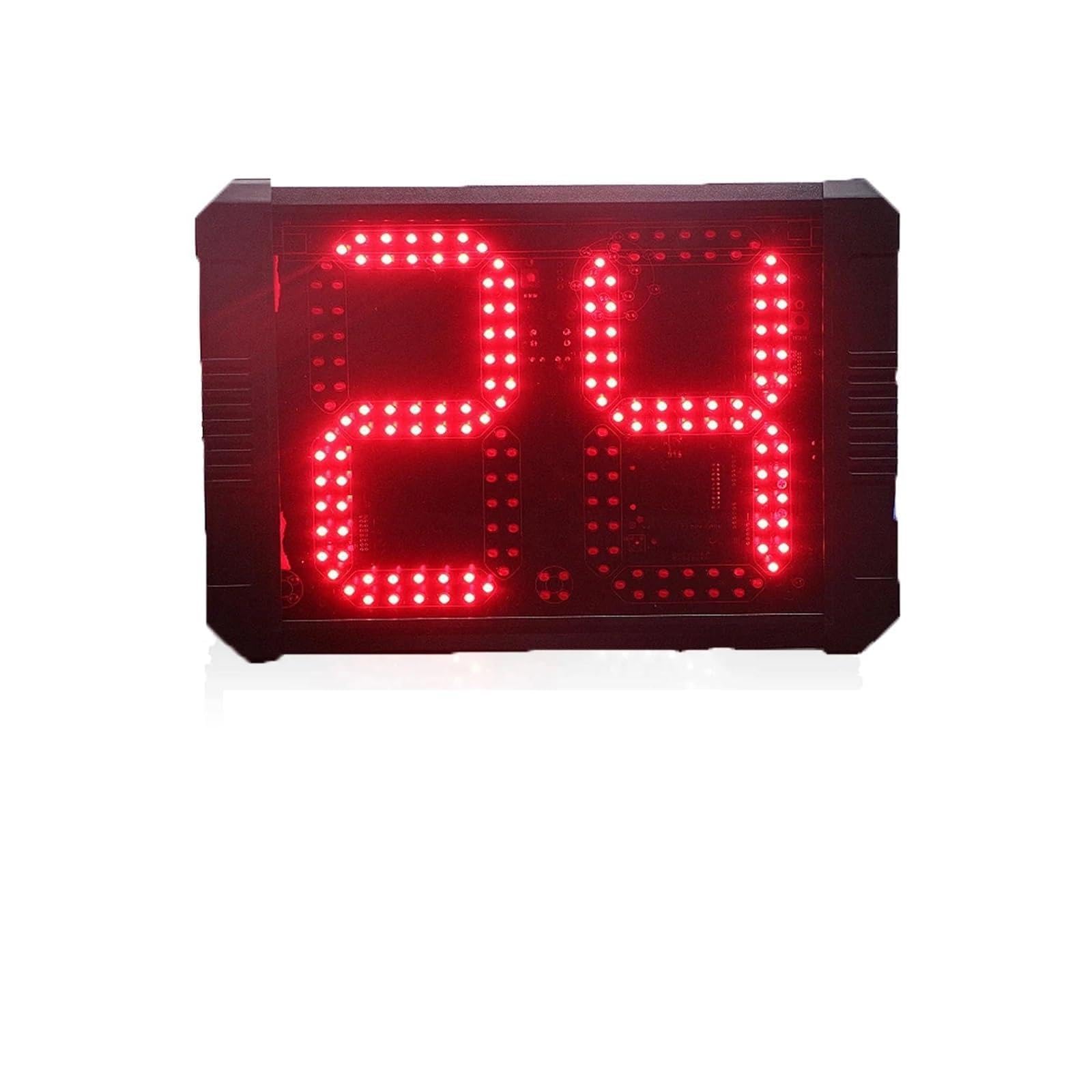 JVDDI Basketball Countdown Timer With Remote Control, Shot Clock, 2 Digits LED, 12, 14, 24 Seconds