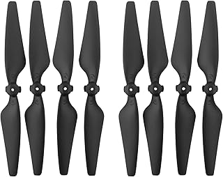 8PCS Propeller Suitable for HS600 SJRC F22 F22S TF35 PRO V11 Brushless Four Axis Aircraft Blade Aerial Photography Remote Control Drone Wing Blades Accessories