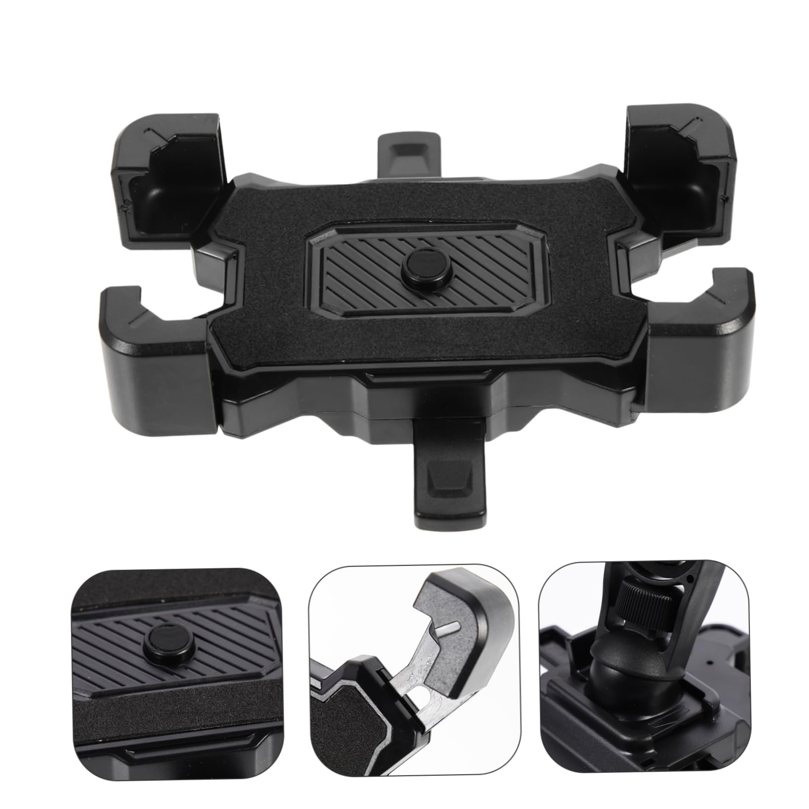 Gatuida 2pezzi Supporto Telefono Per Bici Supporto Smartphone Rotabile Per Ciclismo Design Stabile e Sicuro Compatibile Con La Maggior Dei Telefono Facile Da Installare e Resistente