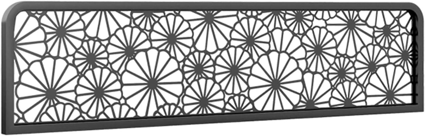 SYzTcN1 Dividers For Dining Areas Dining Space Decorative Partition Countertop Divider Low Screen(Black-a,100cm)