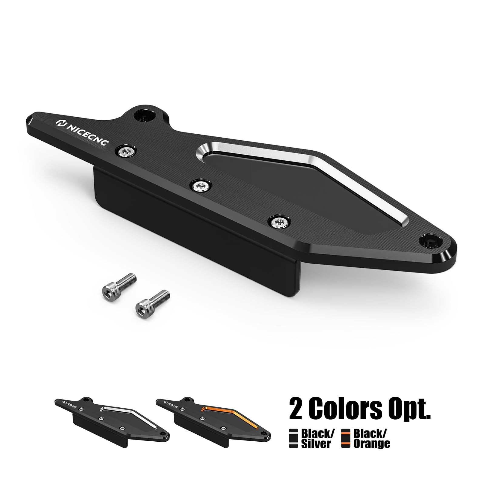 NICECNC Motorrad-Schwingenschutz, Compatible with Harley-Davidson Sportster S RH1250S 2021–2024, Siehe Passform, Schwarz