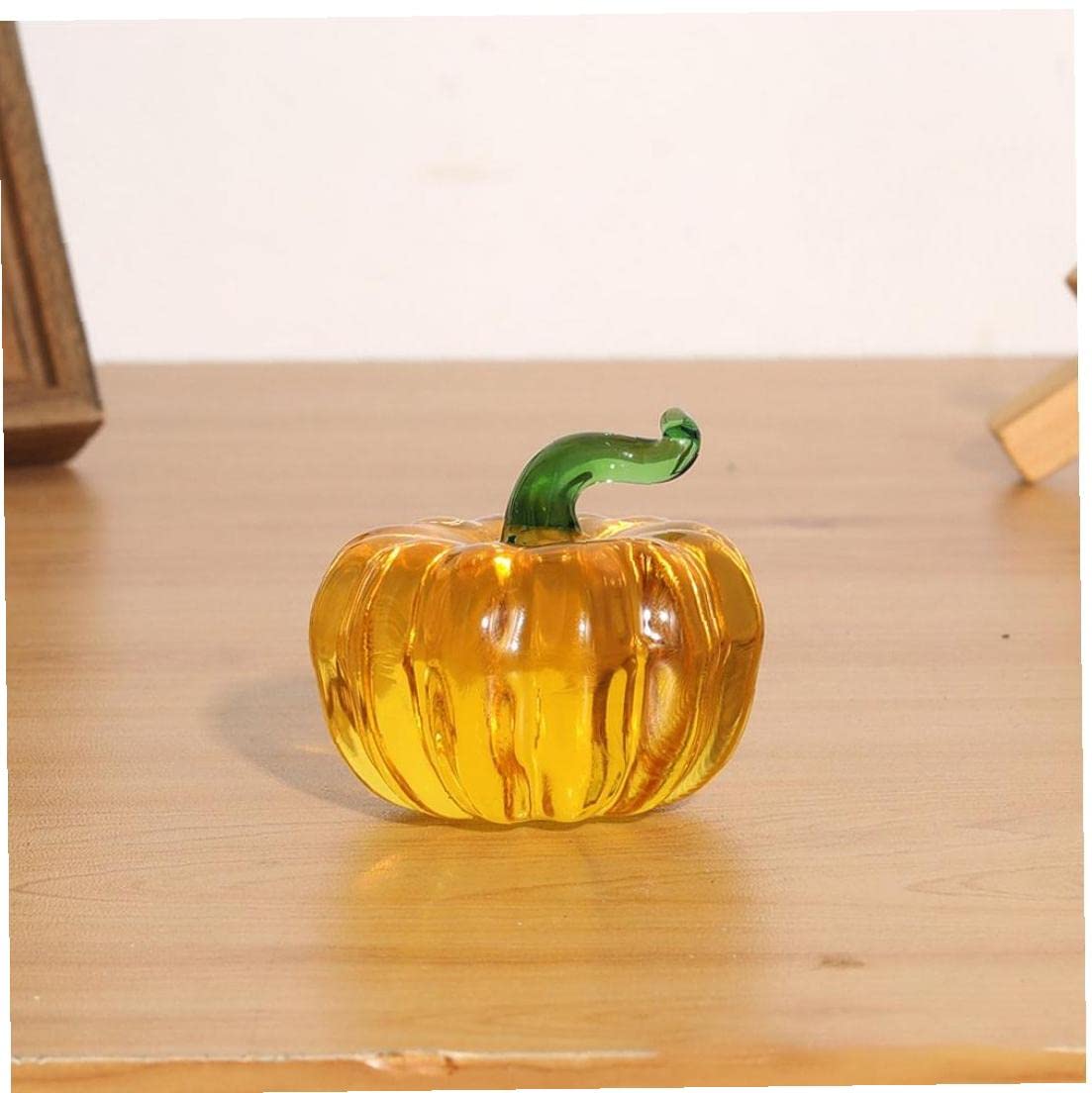 Amazon.co.jp: かぼちゃ クリスタル 彫刻 卓上置物 クリスタル 野菜