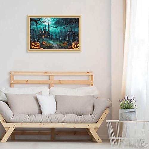 Miniatura 6 de Rompecabezas de 1000 piezas gótico de Halloween para ilustraciones de juegos para adultos, adolescentes y niños 20323058