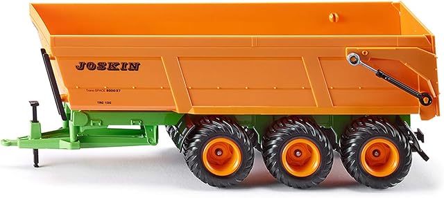 Siku 2892, Joskin Wywrotka trzyosiowa, 1:32, Metal/Tworzywo sztuczne, Pomarańczowa, Do łączenia z zabawkami Siku w skali 1:32