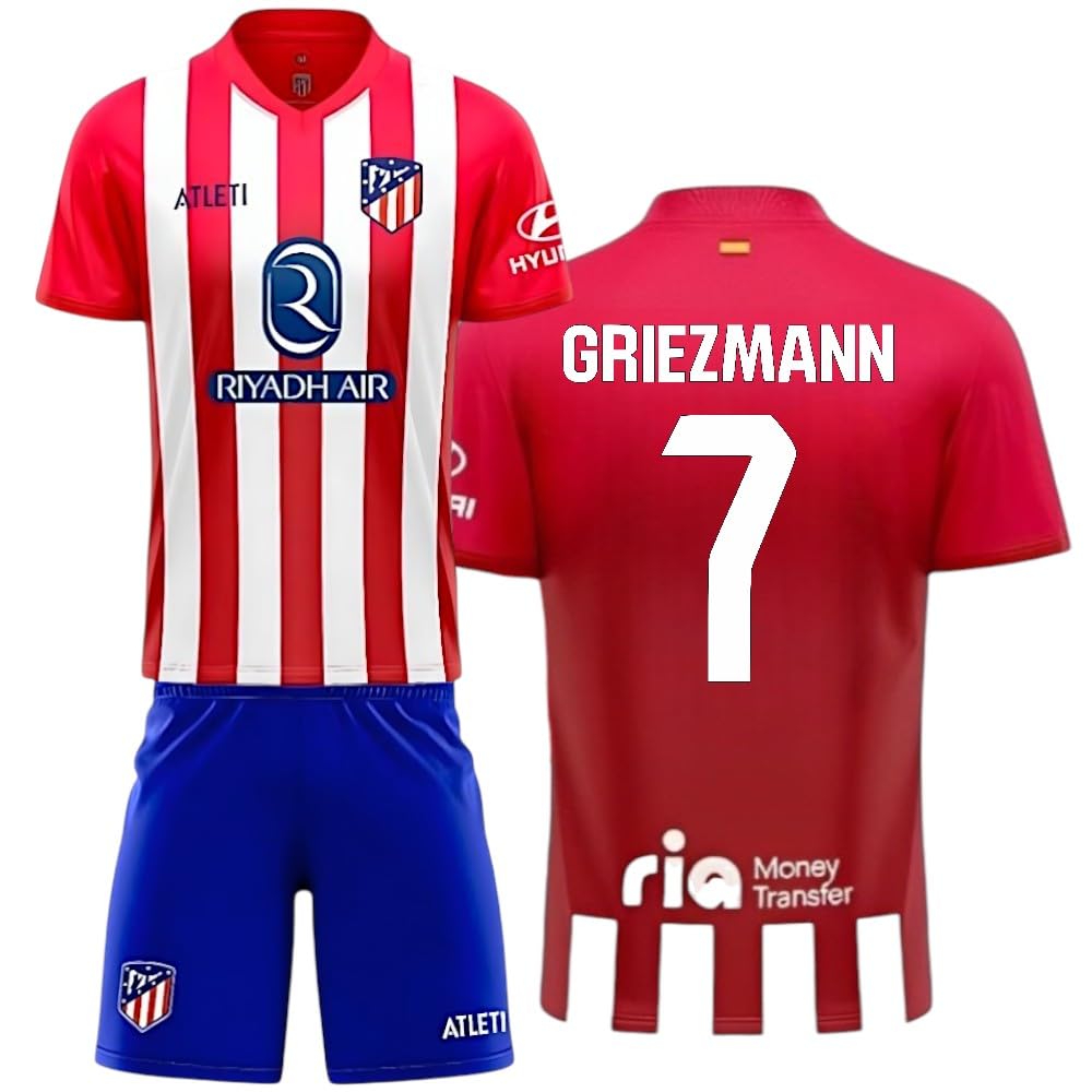 Genérico Atlético de Madrid 23-24 Kit 1ª Griezmann - Infantil