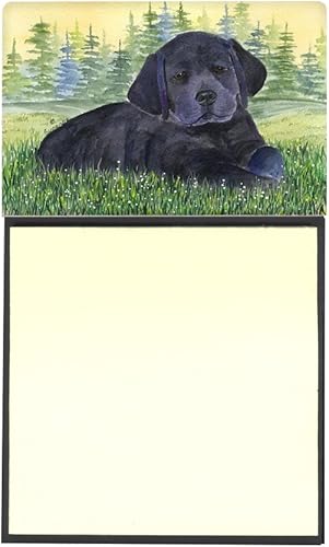 Miniatura 2 de Caroline's Treasures SS8343SN Labrador - Soporte para notas adhesivas rellenable, blocs de notas autoadhesivas, blocs de notas, accesorios de