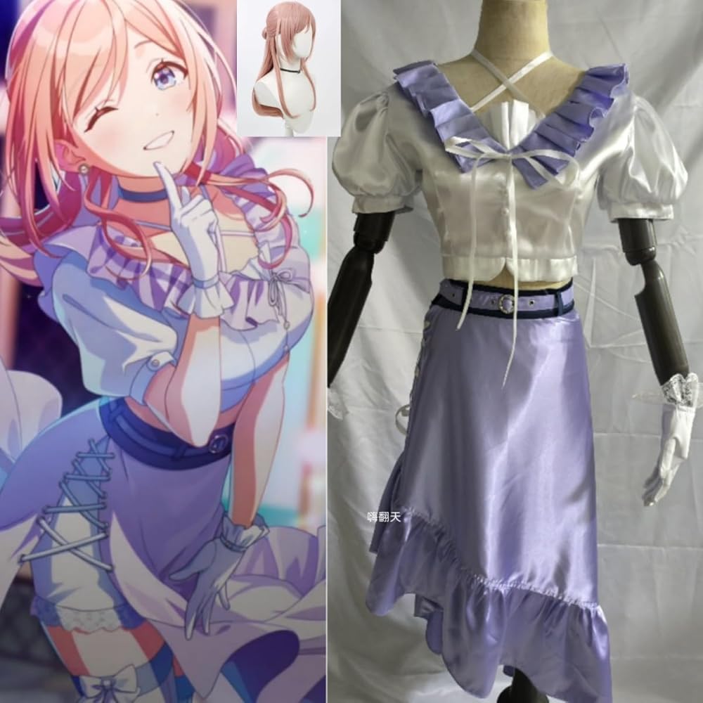 Amazon.co.jp: [HIRA] 姫崎莉波コスプレ衣装 +ウィッグ（靴別売り