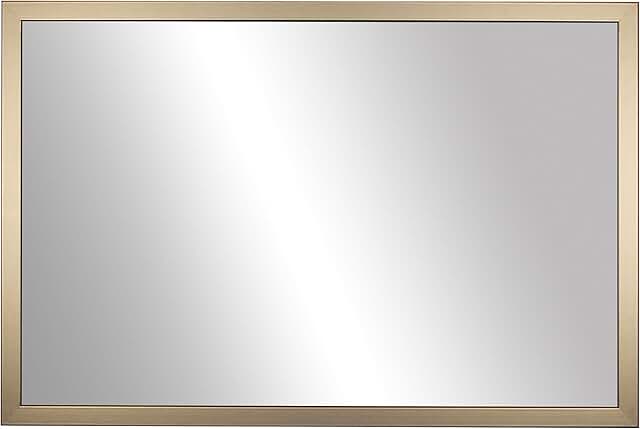 12 Bathroom Ideas White for Clean Bright Timeless Appeal 120 Frame My Mirror Gold Bathroom Mirror for Wall, 26