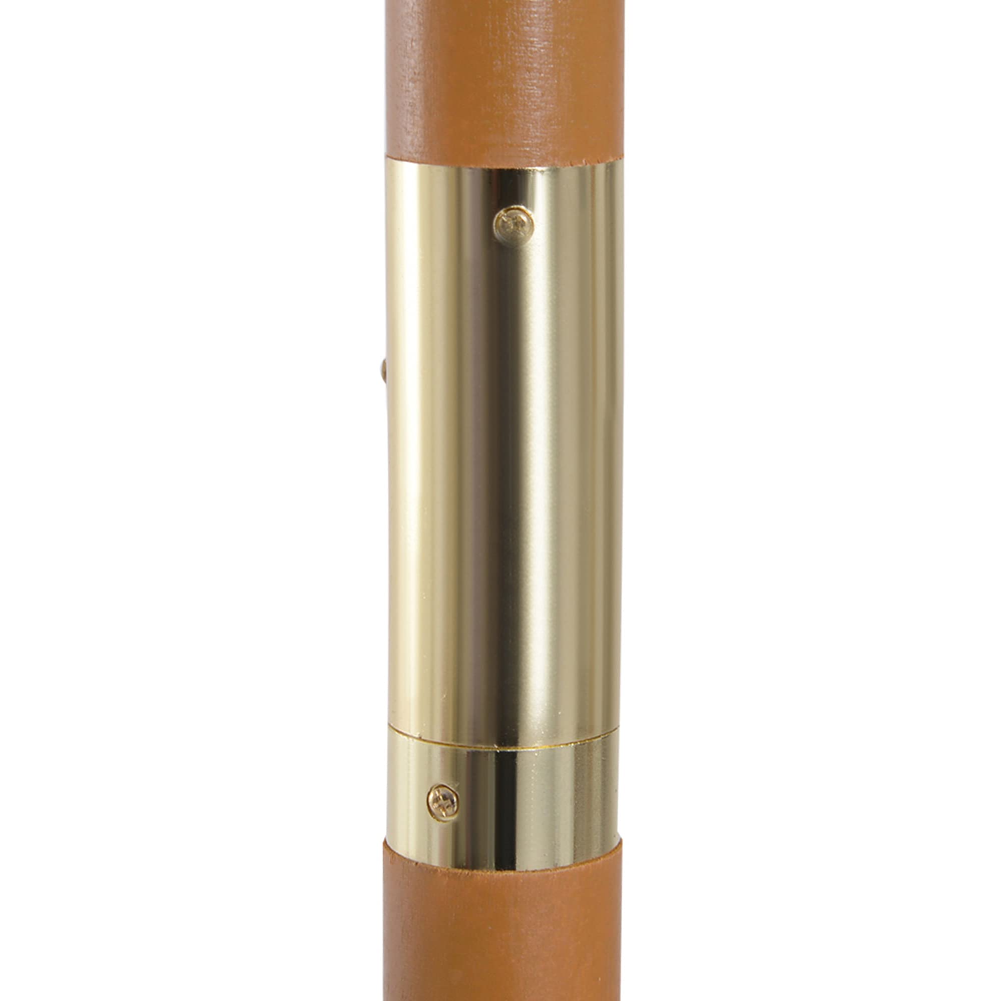 Outsunny Sombrilla Terraza Exterior Ø300 cm con Sistema de Polea | Sombrilla de Jardín, Techo Ventilado, Poste Desmontable de Madera, Parasol para Patio Terraza