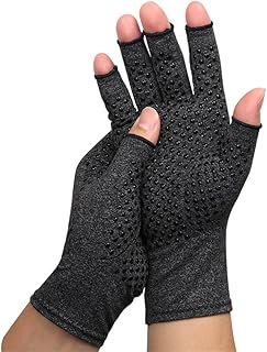 LIZHOUMIL Arthritis Gloves for Women & Men, Copper Compression Gloves Breathable & Moisture Wicking for Relieving Carpal Tunnel Aches, Rheumatoid Pains, Joint Swell