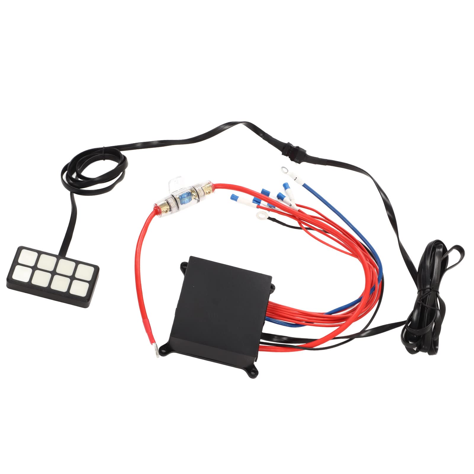 Panel de Interruptores de 8 Bandas 12-24V DC IP65 Regulable