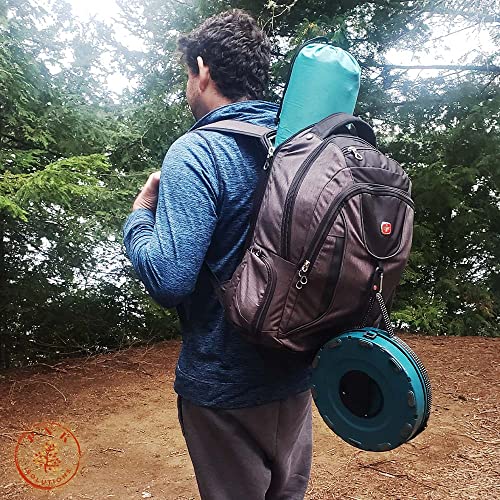 [Usa Brand] Heavy Duty Upgraded Portable Folding Stool With Two Designs - Retractable Collapsible Telescopic Seat For Adults/Kids - Compact Lightweight Adjustable Work Chair - Perfect For Travel #TOP6