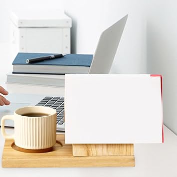 Book Rest Stand Desktop Decoration Corner Display Night Stand Holder Nook