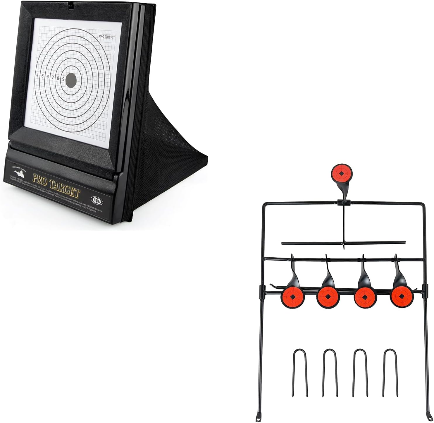 Airsoft Accessories are Perfect for Indoor & Outdoor - Great for Rifle, Pistol, Airsoft, Bb Gun, Pellet Gun, Air Gun and Even Shotguns Included