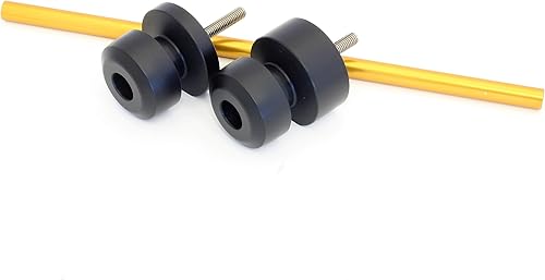 Miniatura 8 de OES Frame Sliders Tenedores Sliders Deslizadores Eje Trasero Yamaha FZ-07 FZ07 MT-07 2015 2016 2017 2018 2019 2020 2021 Sin Corte Rojo