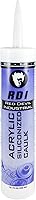Vista 1 de Red Devil 08466I RD Pro Sellador acrílico siliconizado de grado de construcción, 10.1 onzas, negro