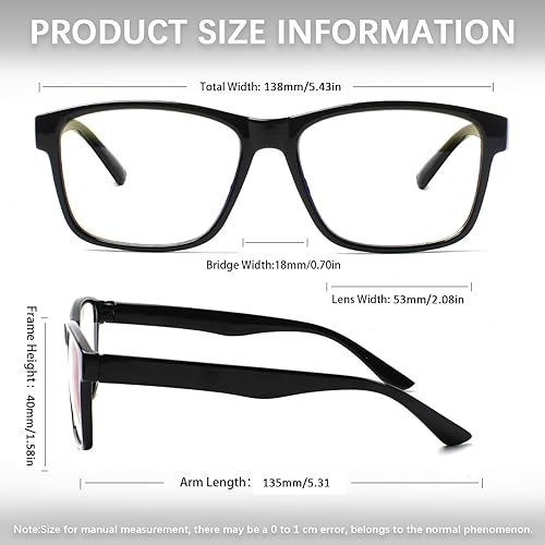 Miniatura 4 de Paquete de 5 lentes de lectura con bloqueo de luz azul, bisagra de resorte con lentes de sol para mujeres y hombres