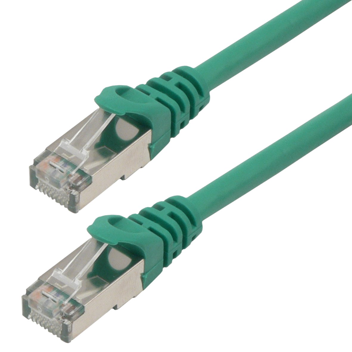 MCL 2m CAT 6 F/UTP Patch Cable - Green