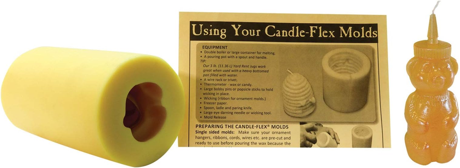 Mann Lake "Honey Bear" Candle Mold