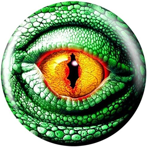 Brunswick Lizard Glow PRE-DRILLED Viz-A-Ball Bowling Ball (6lbs) image 2
