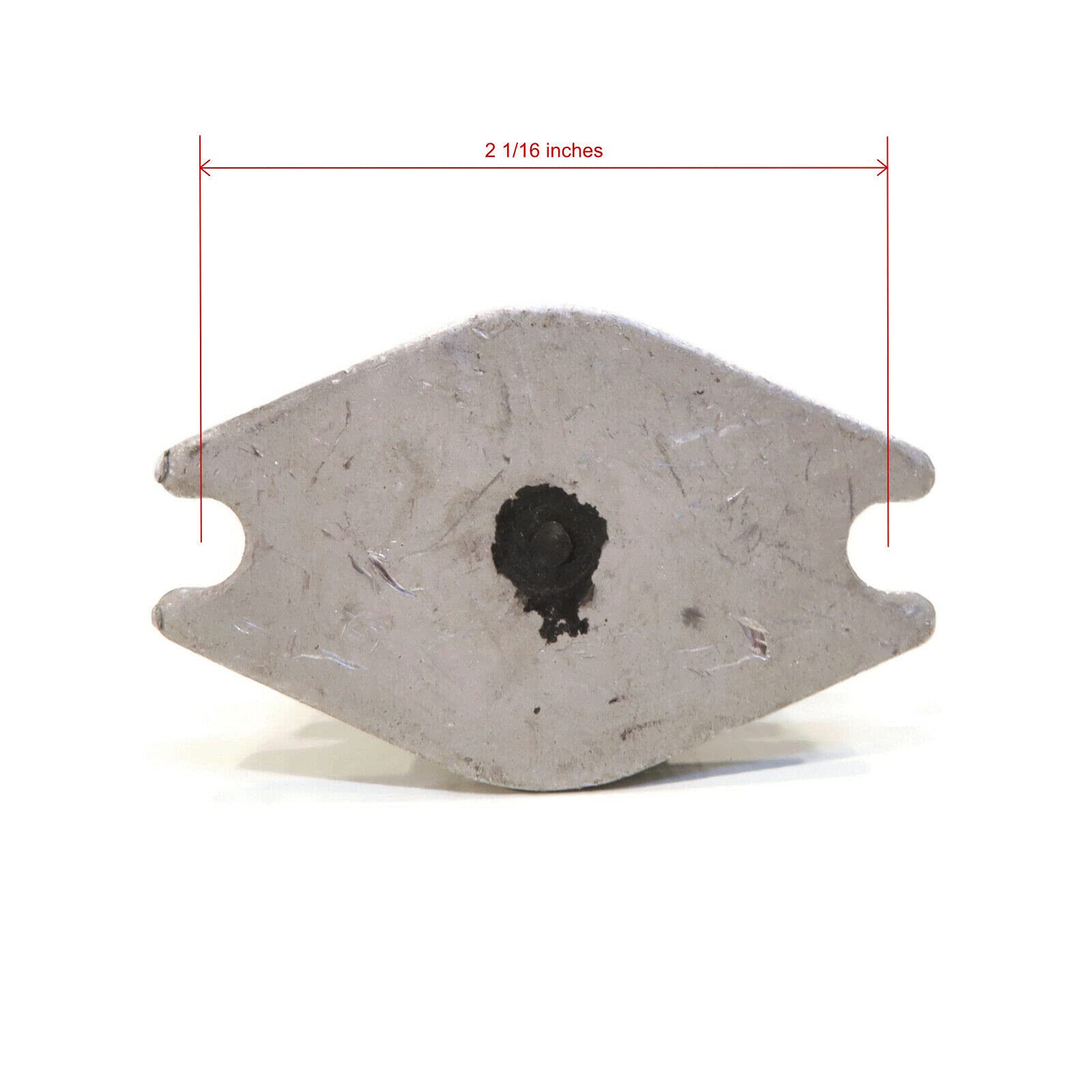 The ROP Shop | Rubber Upper Motor Mount for 1990 Johnson 20 HP TJ20CRESB, 1991 30 HP J30TELEIC