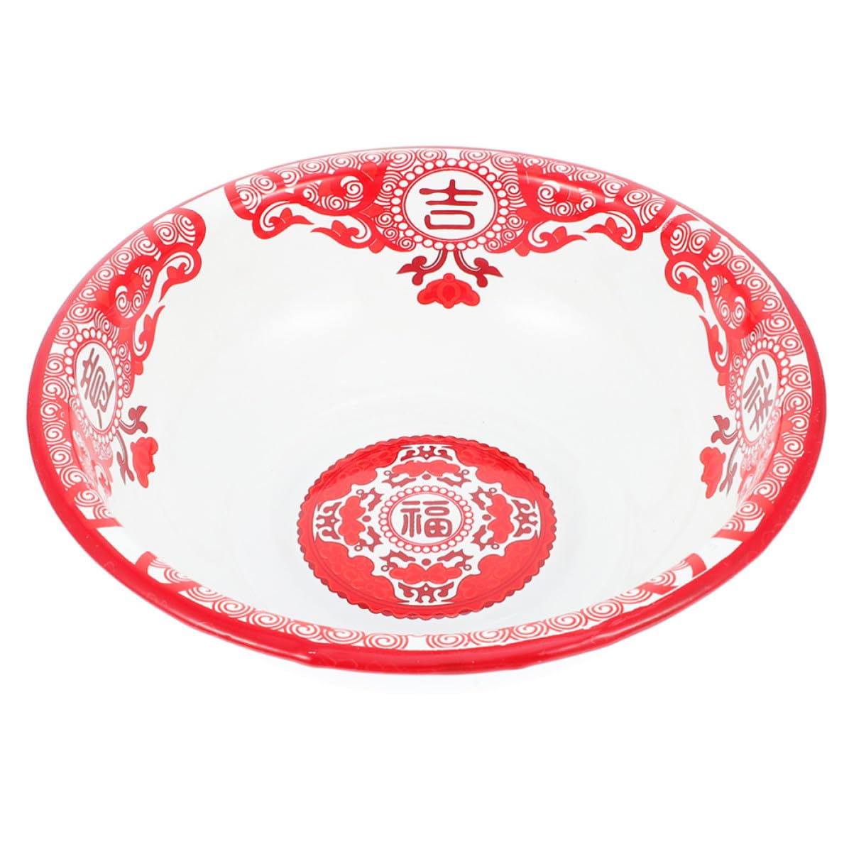Cuenco esmaltado para mezclar masa con porcelana resistente