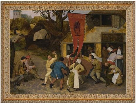 Lasite Pieter Brueghel the YoungerLandscapeWall Art for Bedroom Wall Decor for Home kitchen Office Modern Canvas Artwork Picture on Canvas Ready to Hang20x28cm 8x11inch