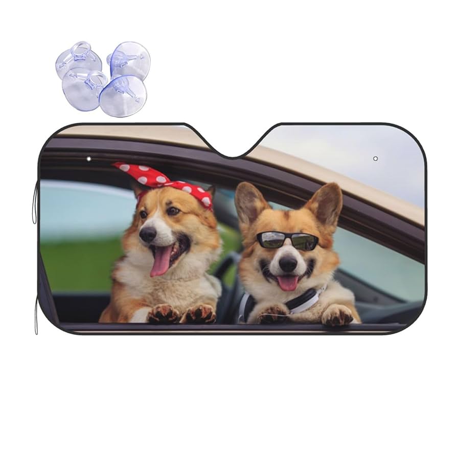 Cor様オーダー分＊コーギーのランプと紫陽花のランプシェード Cor様オーダー分＊コーギーのランプと紫陽花のランプシェード