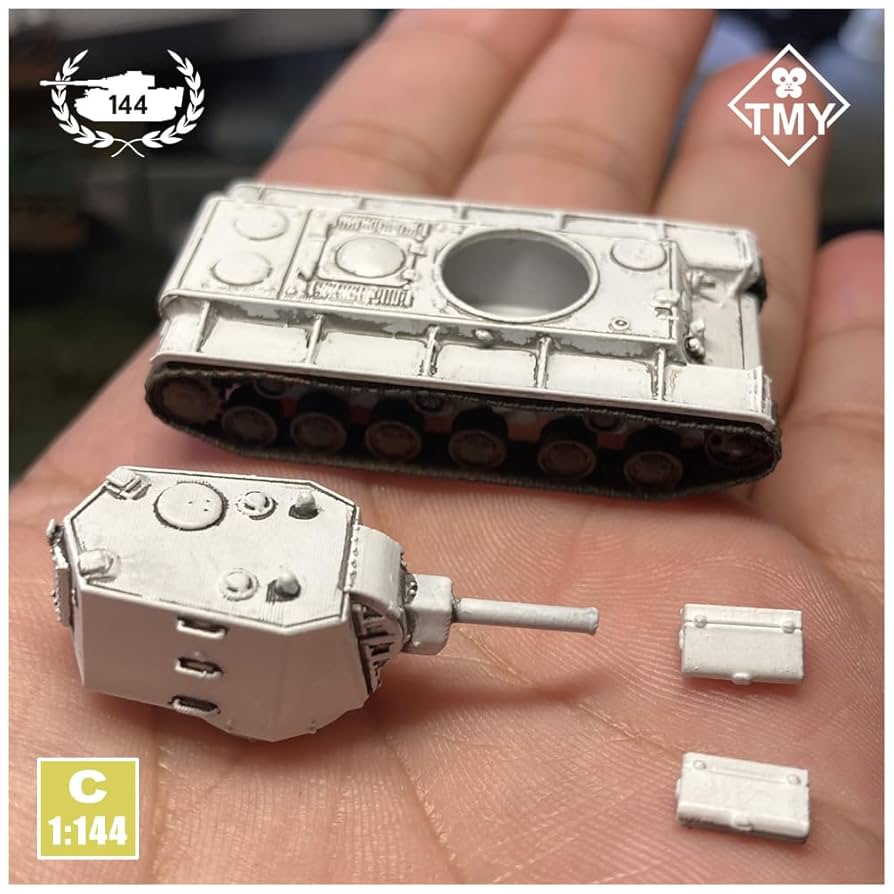 Amazon | 【1/144 TANK】【白】【C】ソ連 KV-2 MT-1 重戦車