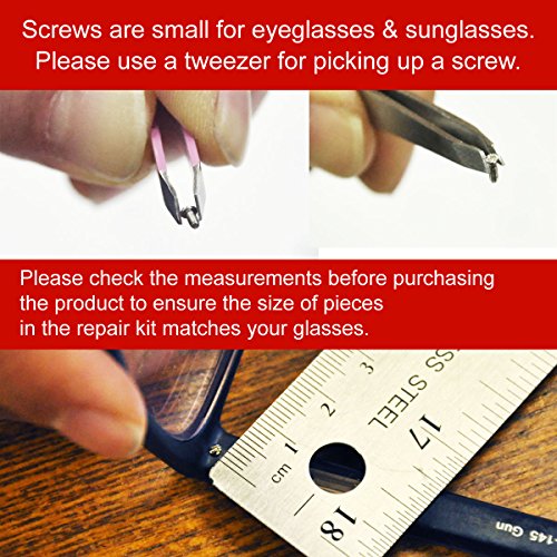 Universal Souvenir Glasses And Sunglasses Repair Kit, Black #TOP5