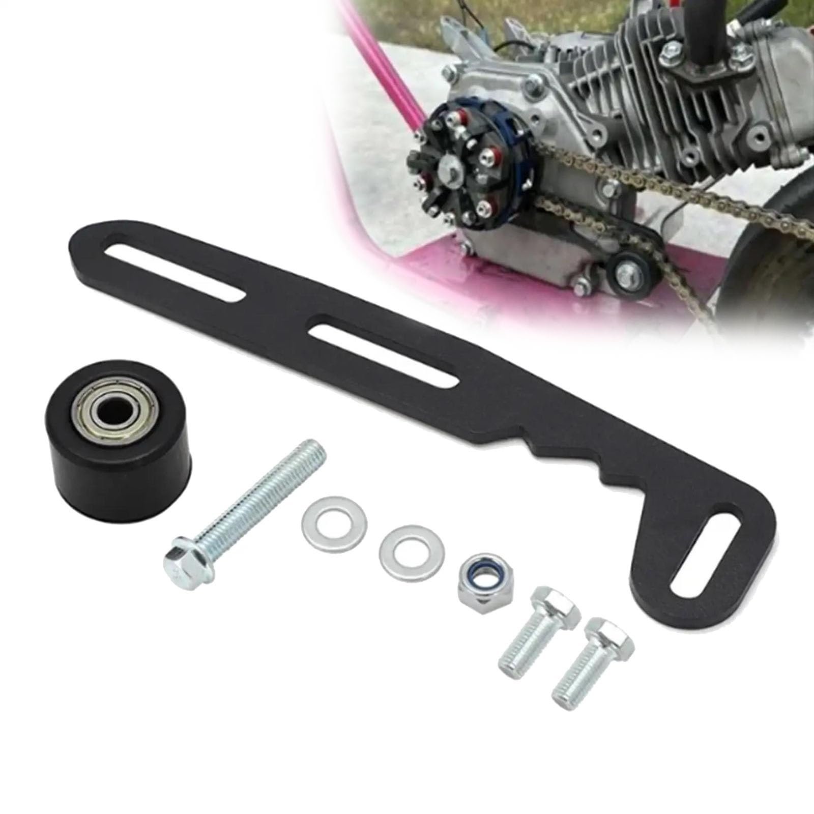Tendeur de chaîne pour mini-vélo de loisir, accessoire go-kart pour sorties tout-terrain