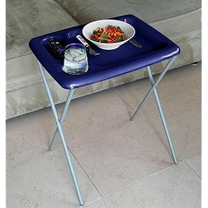 Foldingtvtraytablesetof2flagblue17x22x26inchesportableindooroutdoorglampingtrayswithspacefortvdinnerslaptoputensilsanddrinks Urban Country Home Decor Folding tv tray table set of 2 flag blue 17 x 22 x 26 inches portable indoor outdoor glamping trays with space for tv dinners laptop utensils and drinks urban country home decor